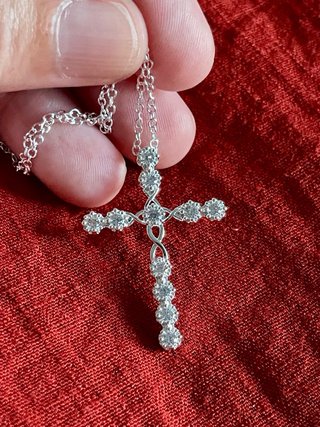 Colgante Cruz de Plata 925