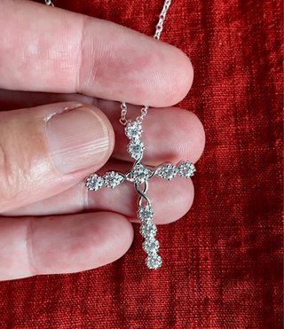 Colgante Cruz de Plata 925