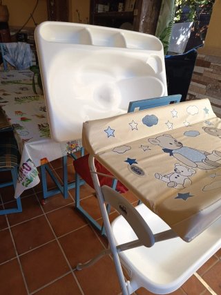 Cambiador con Bañera para Bebé