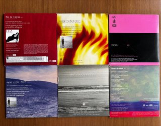5 singles Luz Casal PROMO
