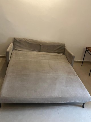 Sofá Cama Likoolis Gris Tela