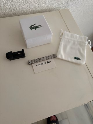 Pulsera Lacoste Plateada