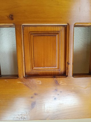 Cabecero de Madera Maciza Provenzal