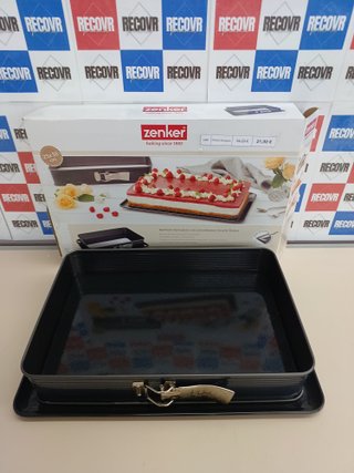 Molde Desmontable Rectangular Deluxe, 42x29x7cm Zenker
