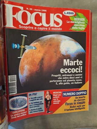 10 Riviste Focus con raccoglitore