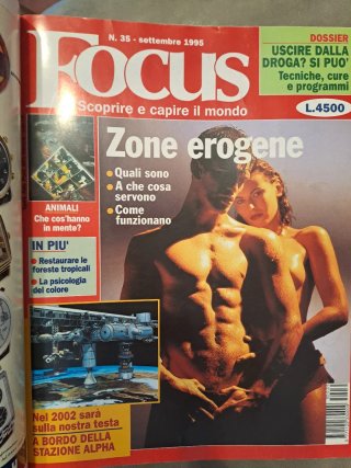 10 Riviste Focus con raccoglitore