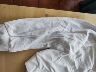 Sudadera Gymshark Crop Top Blanca