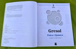 Física i Química, 2 ESO, Gresol