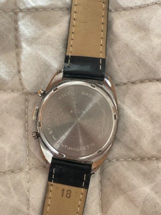 Relógio Cronógrafo Vintage Fedex