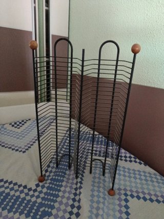 Estantería para CDs de metal