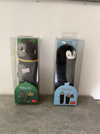 Astuccio Legami Gorilla e Pinguino