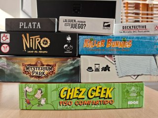 Lote de 7 Juegos de Mesa