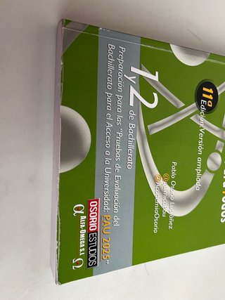 Libro “Una quimica para todos” para PAU 2025