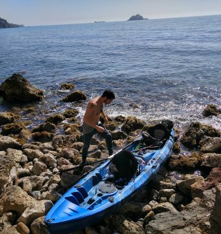 Kayak Triple para Pesca o Paseo