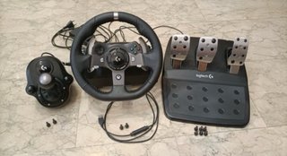 Volante Logitech G920 con Pedales y Palanca xbox