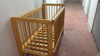 Cuna de Bebé de Madera pregable