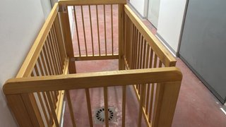 Cuna de Bebé de Madera pregable