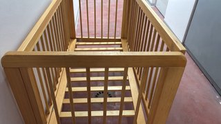 Cuna de Bebé de Madera pregable