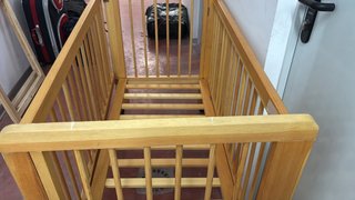 Cuna de Bebé de Madera pregable