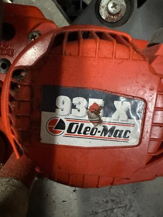 Motosierra Oleo Mac 935 X para pidzas no se lo que