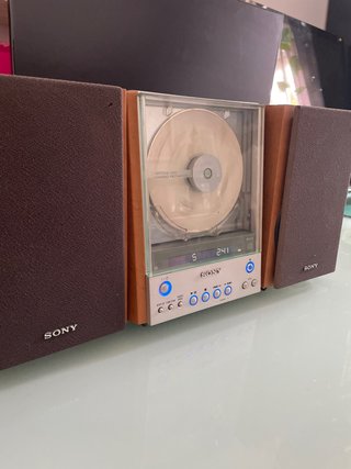 Minicadena Hi-Fi Sony CMT-EX1 (Icónica, 1999)