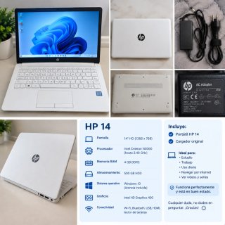 Portátil HP 14 pulgadas