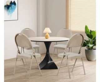 Juego de 4 Sillas Plegables Portátil