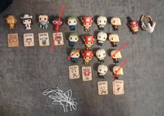 Figuritas Kinder Joy One Piece
