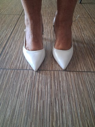 Scarpe da sposa in pelle