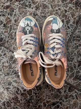Zapatillas Mumka Estampado Gatos