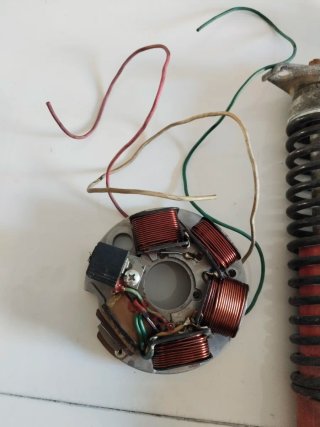 Amortiguadores y Alternador para Vespa