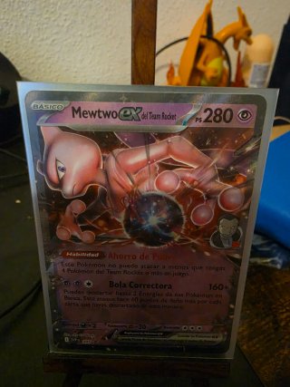 Carta Pokémon Mewtwo ex Team Rocket (SVP 205)