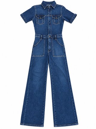 Peto Vaquero Frame Denim Azul