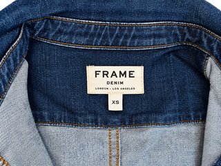 Peto Vaquero Frame Denim Azul