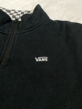 Sudadera Vans Versa Quarter Zip Negra - Talla L
