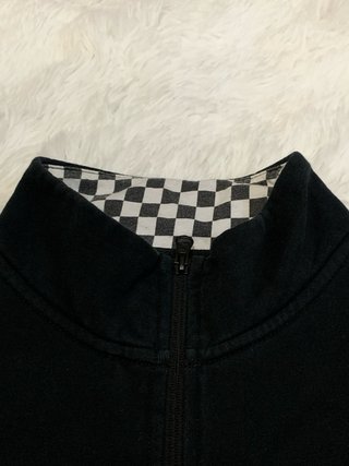 Sudadera Vans Versa Quarter Zip Negra - Talla L