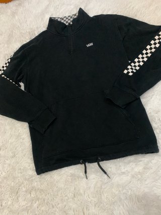 Sudadera Vans Versa Quarter Zip Negra - Talla L