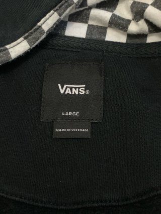Sudadera Vans Versa Quarter Zip Negra - Talla L