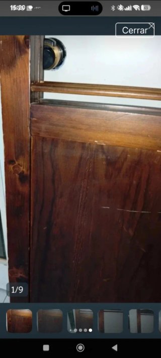 Biombo de Madera de Castaño
