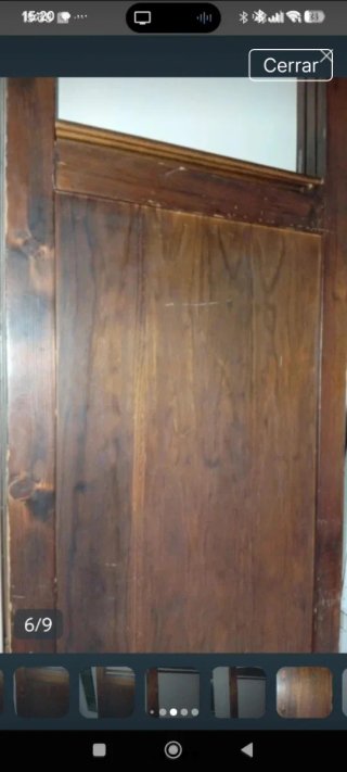 Biombo de Madera de Castaño