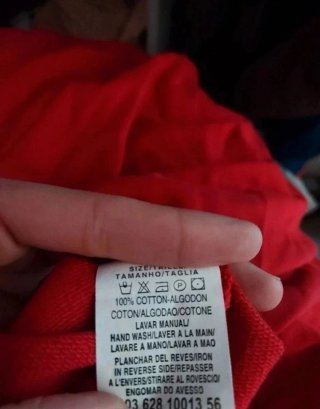Jersey INSIDE rojo con mensaje