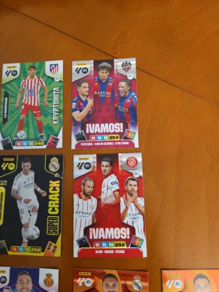 Lote de 13 Cromos Adrenalyn 2025-26