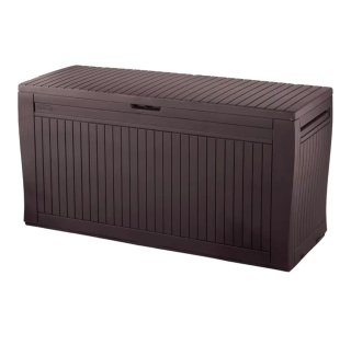 Cofre Almacenaje Exterior Keter 270L Marrón