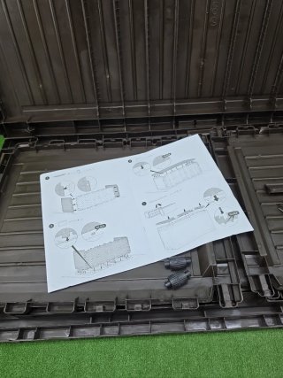 Cofre Almacenaje Exterior Keter 270L Marrón