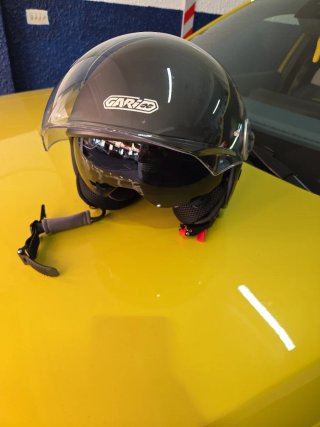 Casco Jet Garibaldi Negro