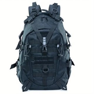 Mochila de montaña negra