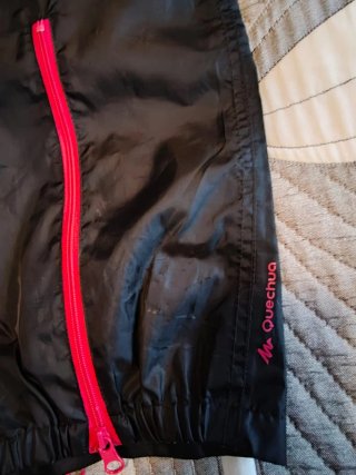 Pantalón Impermeable Quechua Negro