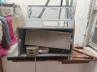 Campana extractora de hierro