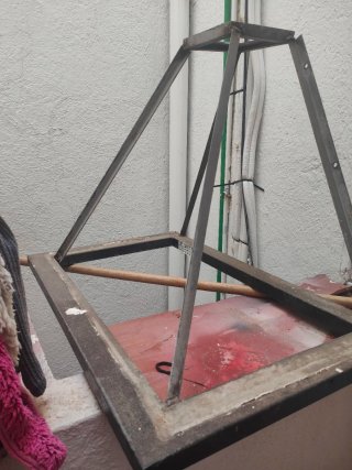 Campana extractora de hierro