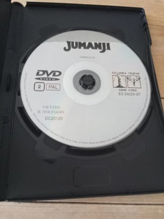 🇪🇦DVD Jumanji Robin Williams HAZ LOTE JUMANJI DV